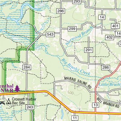 Arkansas Atlas & Gazetteer Page 124 Preview 3