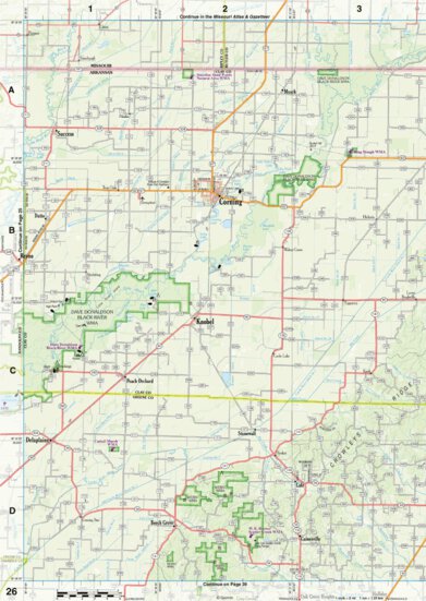 Arkansas Atlas & Gazetteer Page 26 Preview 1