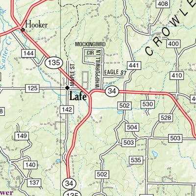 Arkansas Atlas & Gazetteer Page 26 Preview 3