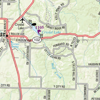Arkansas Atlas & Gazetteer Page 15 Preview 2