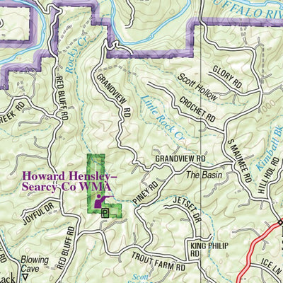 Arkansas Atlas & Gazetteer Page 33 Preview 3
