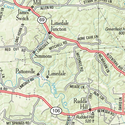 Arkansas Atlas & Gazetteer Page 36 Preview 3