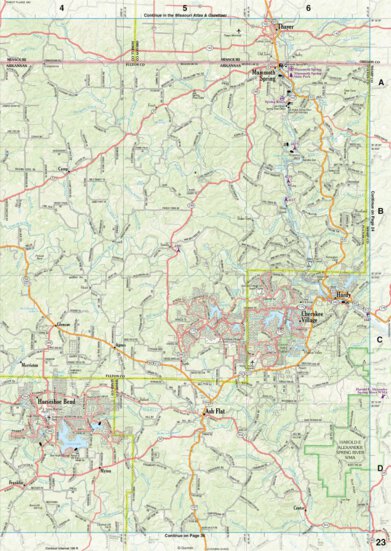 Arkansas Atlas & Gazetteer Page 23 Preview 1