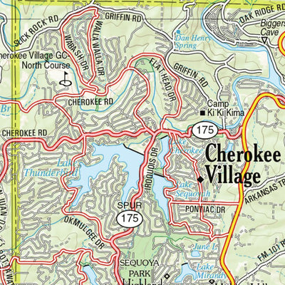 Arkansas Atlas & Gazetteer Page 23 Preview 3