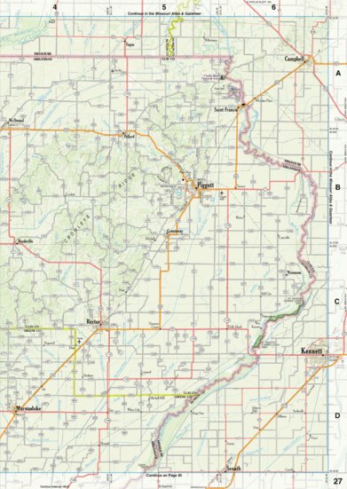 Arkansas Atlas & Gazetteer Page 27 Preview 1