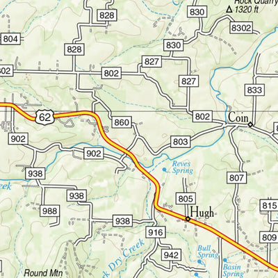 Arkansas Atlas & Gazetteer Page 18 Preview 2
