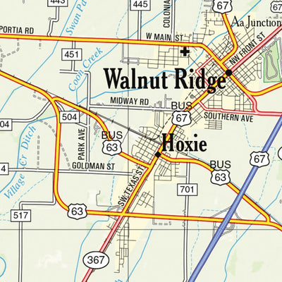 Arkansas Atlas & Gazetteer Page 38 Preview 3
