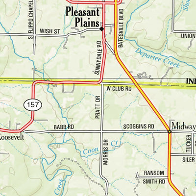 Arkansas Atlas & Gazetteer Page 50 Preview 2
