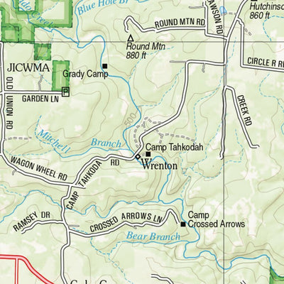 Arkansas Atlas & Gazetteer Page 50 Preview 3