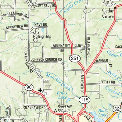 Arkansas Atlas & Gazetteer Page 25 Preview 3