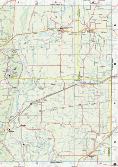 Arkansas Atlas & Gazetteer Page 69 Preview 1