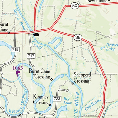 Arkansas Atlas & Gazetteer Page 69 Preview 3