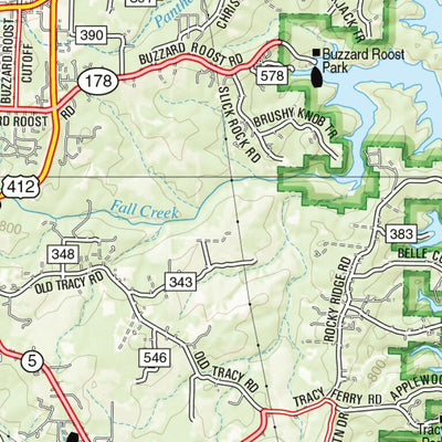Arkansas Atlas & Gazetteer Page 21 Preview 2