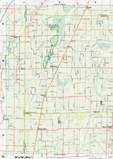 Arkansas Atlas & Gazetteer Page 52 Preview 1