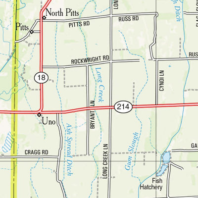 Arkansas Atlas & Gazetteer Page 52 Preview 3