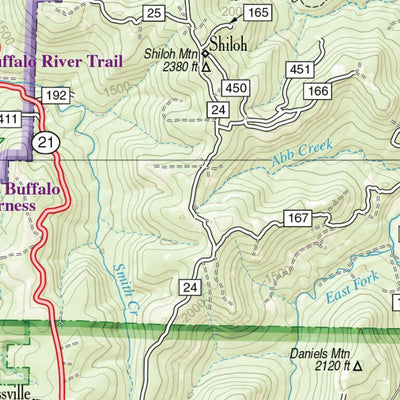 Arkansas Atlas & Gazetteer Page 31 Preview 2