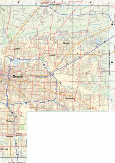 Arkansas Atlas & Gazetteer Page 71 Preview 1