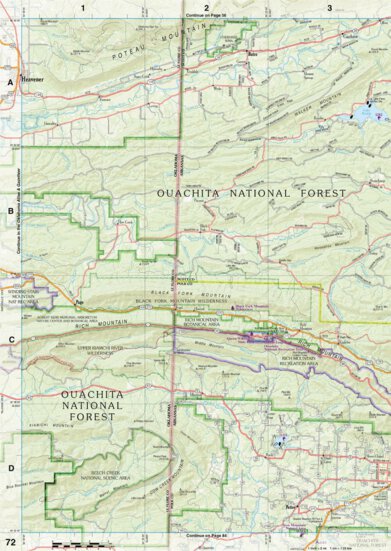 Arkansas Atlas & Gazetteer Page 72 Preview 1