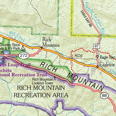 Arkansas Atlas & Gazetteer Page 72 Preview 3