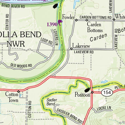 Arkansas Atlas & Gazetteer Page 60 Preview 2
