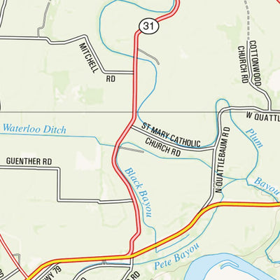 Arkansas Atlas & Gazetteer Page 91 Preview 2