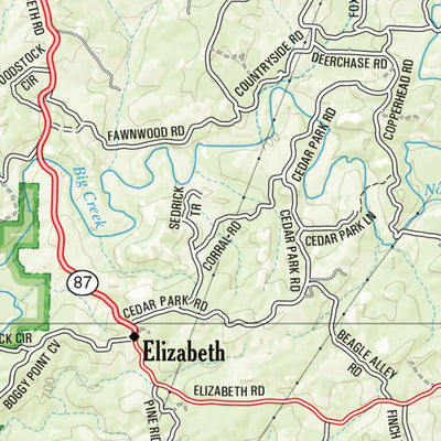 Arkansas Atlas & Gazetteer Page 22 Preview 3