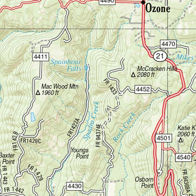 Arkansas Atlas & Gazetteer Page 45 Preview 3