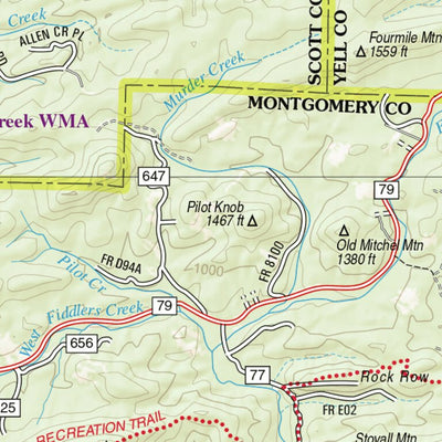 Arkansas Atlas & Gazetteer Page 74 Preview 2
