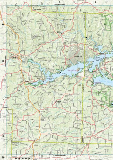 Arkansas Atlas & Gazetteer Page 48 Preview 1