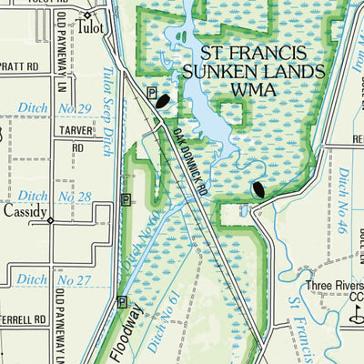 Arkansas Atlas & Gazetteer Page 53 Preview 3