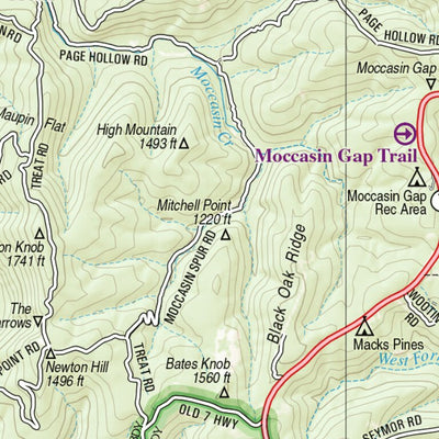 Arkansas Atlas & Gazetteer Page 46 Preview 3