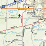 Arkansas Atlas & Gazetteer Page 70 Preview 2