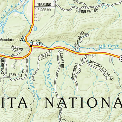 Arkansas Atlas & Gazetteer Page 73 Preview 2