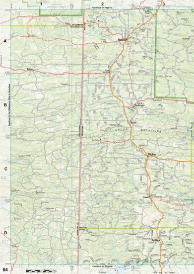 Arkansas Atlas & Gazetteer Page 84 Preview 1