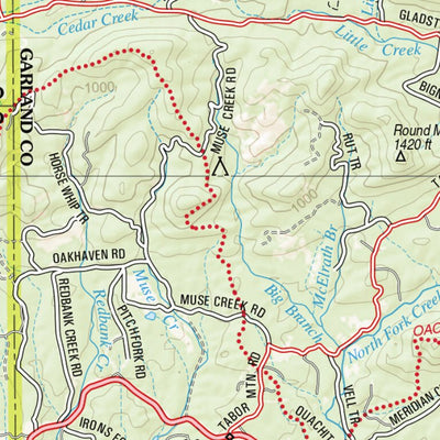 Arkansas Atlas & Gazetteer Page 75 Preview 2