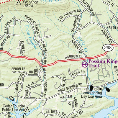 Arkansas Atlas & Gazetteer Page 75 Preview 3