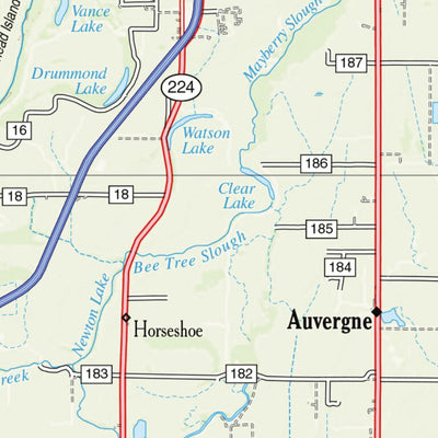 Arkansas Atlas & Gazetteer Page 51 Preview 2