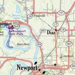 Arkansas Atlas & Gazetteer Page 51 Preview 3