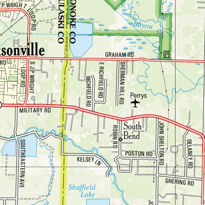 Arkansas Atlas & Gazetteer Page 79 Preview 3