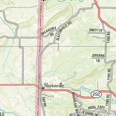 Arkansas Atlas & Gazetteer Page 56 Preview 2