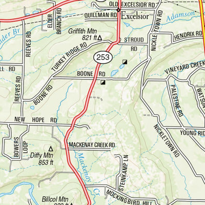 Arkansas Atlas & Gazetteer Page 56 Preview 3