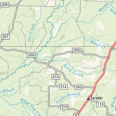 Arkansas Atlas & Gazetteer Page 101 Preview 2
