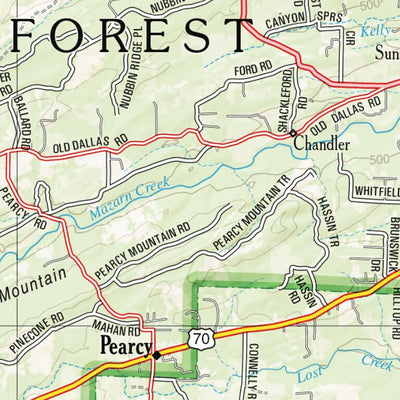 Arkansas Atlas & Gazetteer Page 87 Preview 3
