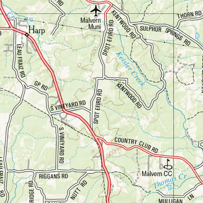 Arkansas Atlas & Gazetteer Page 89 Preview 3