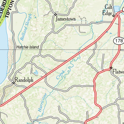Arkansas Atlas & Gazetteer Page 55 Preview 2