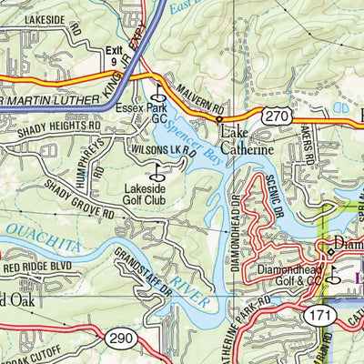 Arkansas Atlas & Gazetteer Page 88 Preview 3