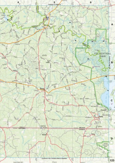 Arkansas Atlas & Gazetteer Page 123 Preview 1