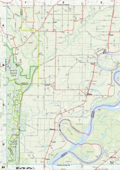 Arkansas Atlas & Gazetteer Page 94 Preview 1
