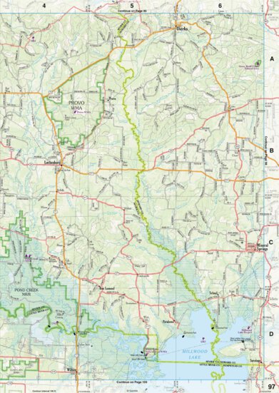 Arkansas Atlas & Gazetteer Page 97 Preview 1