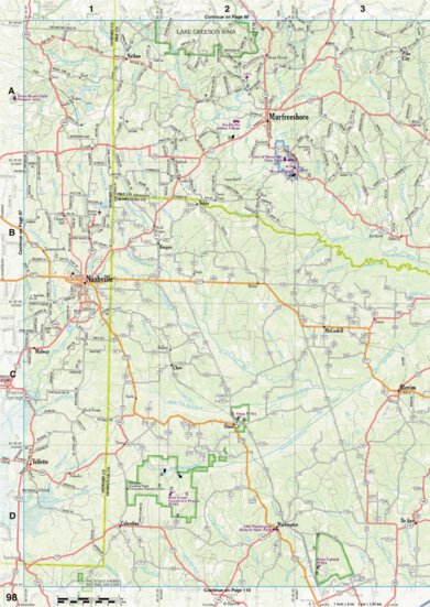 Arkansas Atlas & Gazetteer Page 98 Preview 1